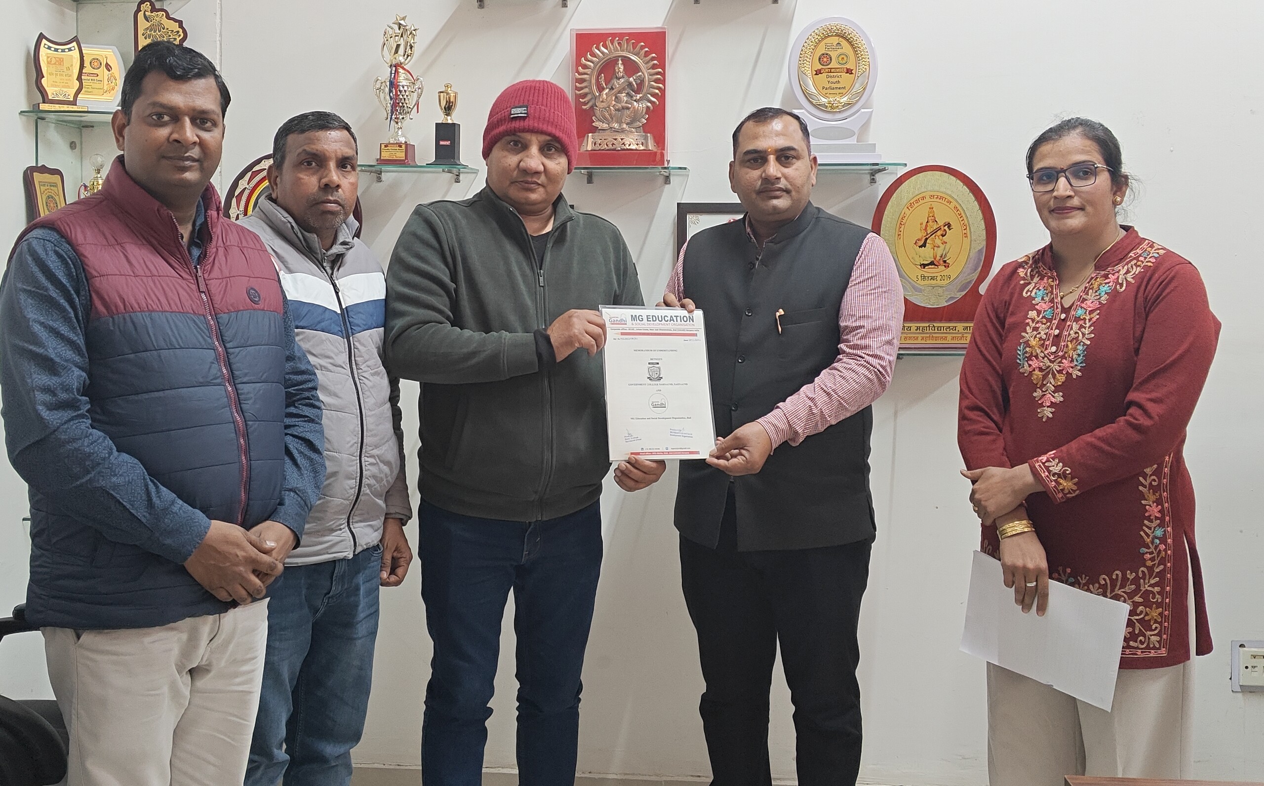 AI Seminar Conducted At Hindu Kanya College